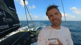 Transat Jacques Vabre Message du bord J18