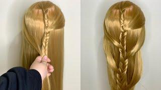 Simple Hairstyle For Everyday College Braided Hairstyle For Ladies For Long Hair Nour hairstyles#75