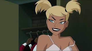 BATMAN AND HARLEY QUINN---HARLEY QUINN TIES UP NIGHTWING AND GETS UNDRESSED ---FULL HD