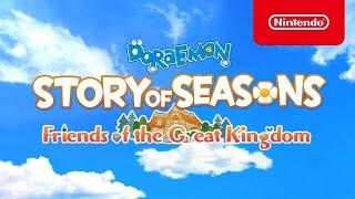 DORAEMON STORY OF SEASONS Friends of the Great Kingdom - Launch Trailer - Nintendo Switch