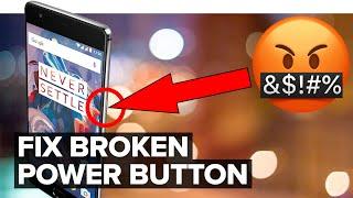 How to Fix a Faulty Smartphone Power Button - NO TOOLS Broken Android Repair  Workaround