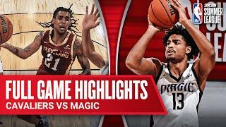 CAVALIERS vs MAGIC  NBA SUMMER LEAGUE  FULL GAME HIGHLIGHTS