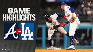 Braves vs. Dodgers Game Highlights 5324  MLB Highlights