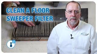 How to Clean a Floor Sweeper Filter