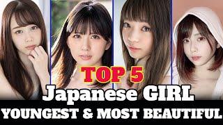 Top 5 Japanese AV girls youngest and most beautiful