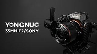 Найдешевший фіксовий обєктив для камер Sony  Yongnuo YN 35MM F2S