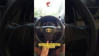 CARA STEL TINGGI RENDAH STIR AVANZA #avanza #stirmobil #belajarnyetir #belajarnyetirmobil #mobil