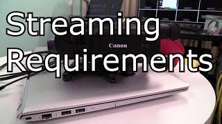 Streaming Requirements Live Streaming Equipment