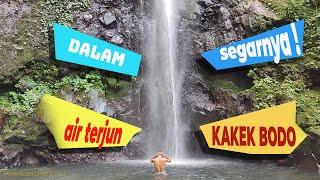 Can you swim? The beautiful waterfall and grave of the Stupid Grandpa in Tretes Prigen Pasuruan