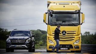 Mercedes-Benz Actros - Active Brake Assist 4 and Sideguard Assist 2016