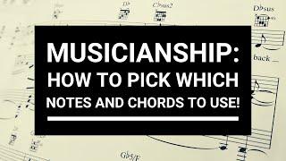 A cappella arranging  Musicianship How to pick which notes and chords to use  Choir With Knut