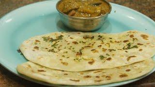 Naan Recipe In Tamil  How to make Naan at home  Indian Flat Bread Recipe  My Village My Food