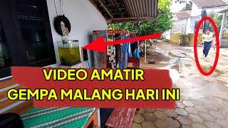 Gempa Malang Hari Ini  Video Amatir  Vlog Bayu bartes