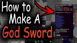 Hypixel SkyBlock - How to Make a God Sword