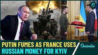 Ukraine War Macron Funnels Frozen Russian Assets to Arm Ukraine Moscow ‘Up in Arms’