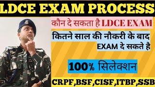 Bsf ldce exam  Crpf ldce exam  Cisf ldce exam  Itbp ldce exam  Ssb ldce exam Ldce exam syllabus