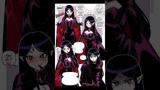 The Flirty Vampiress that likes girls #comicdub #anime #art #fanart