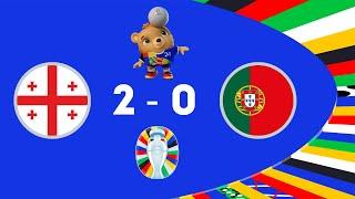 GEORGIA - PORTUGALIA 2-0