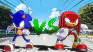 Sonic V.S. Knuckles - The Race Sonic Movie 2 Animation ソニック v. ナックルズ