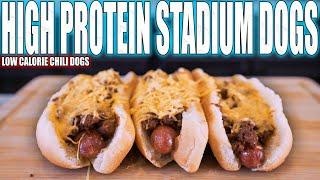 ANABOLIC CHILI CHEESE DOGS  High Protein Low Calorie Anabolic Stadium Style Recipe