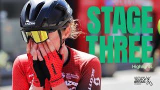 HIGHLIGHTS  2024 Lloyds Bank Tour of Britain Women - Stage Three