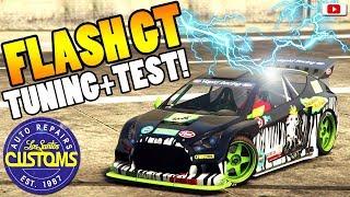 Ken Blocks Auto FLASH GT Tuning + Test GTA 5 Online Super Sport Series Update DLC