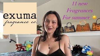 Exuma Fragrance Haul 11 New Fragrance To Get Your Nose On