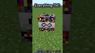 Minecraft but More TNT  #Shorts