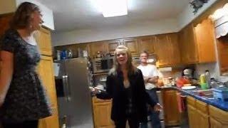 Sailor Surprise His Sister In Kitchen