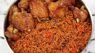 How To Cook Perfect Party Jollof Rice  Tips for Smoky Nigerian Party Jollof Rice