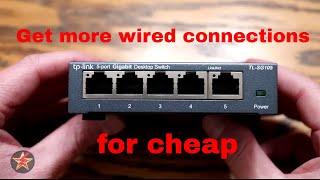 TP-Link 5 Port Gigabit Ethernet Network Switch TL-SG105 Review