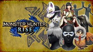 Zusatzinhalte DLC aus dem Item Shop von Monster Hunter Rise