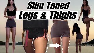 Toned Thighs & Slim Legs17 min Fat Burning Lower Body Beginner Workout Routine Easy No equipment
