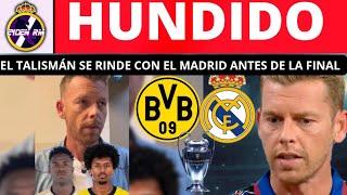   JOTA JORDI HUNDIDO CON EL MADRID DE CARA A LA FINAL DE LA CHAMPIONS EL TALISMÁN NO PUEDE MÁS