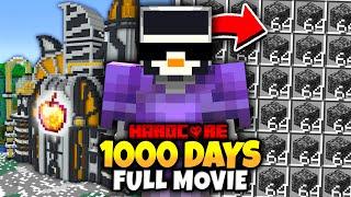 I Survived 1000 Days in HARDCORE Minecraft FULL MOVIE