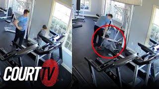 Treadmill Abuse Murder Trial Video of Defendant & Victim at Gym