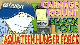 Aqua Teen Hunger Force Season Four 2005 Carnage Count