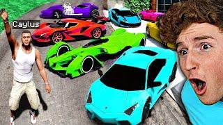 Collecting RARE Billionaire SUPERCARS In GTA 5.. Mods