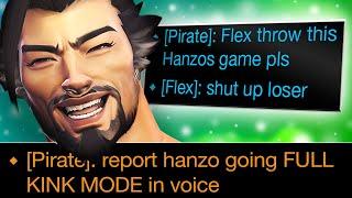 Carrying the WEIRDEST TOXIC thrower as Hanzo 4 vs 5
