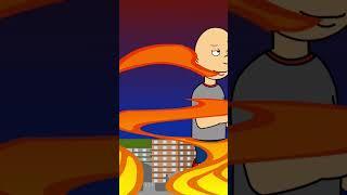 Classic Caillou Gets Grounded In 10 seconds #caillougetsgrounded #animation #caillou #funny
