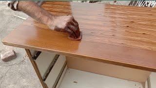 wood grain painting step by stepwood grain dalne ka tarika
