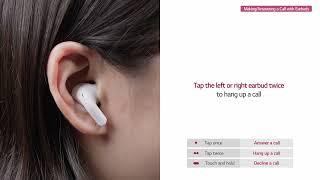 LG EarBuds LG Tone Free T90 Quick Start Guide