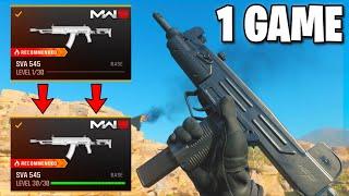 MW3 - Max Weapons XP in 1 GAME Fast Weapon XP Guide