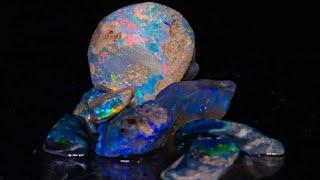 Join us LIVE to see Lightning Ridge opal emerge from rough opal