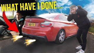 MAKING MY BMW INSANELY LOUD