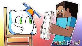 Skribbl.io but I cant stop drawing Minecraft things - Skribbl.io Funny Moments