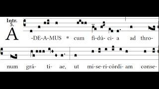 Adeamus Introit for the Immaculate Heart of Mary