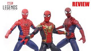 Marvel Legends SPIDER-MAN NO WAY HOME 3 Pack Action Figure REVIEW