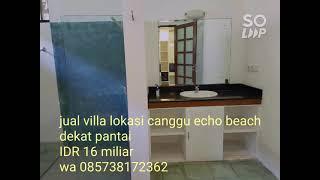 jual luxury villa dekat pantai lokasi echo beach canggu kuta utara badung bali