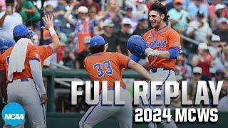 Florida vs. NC State 2024 Mens College World Series June 17  FULL REPLAY